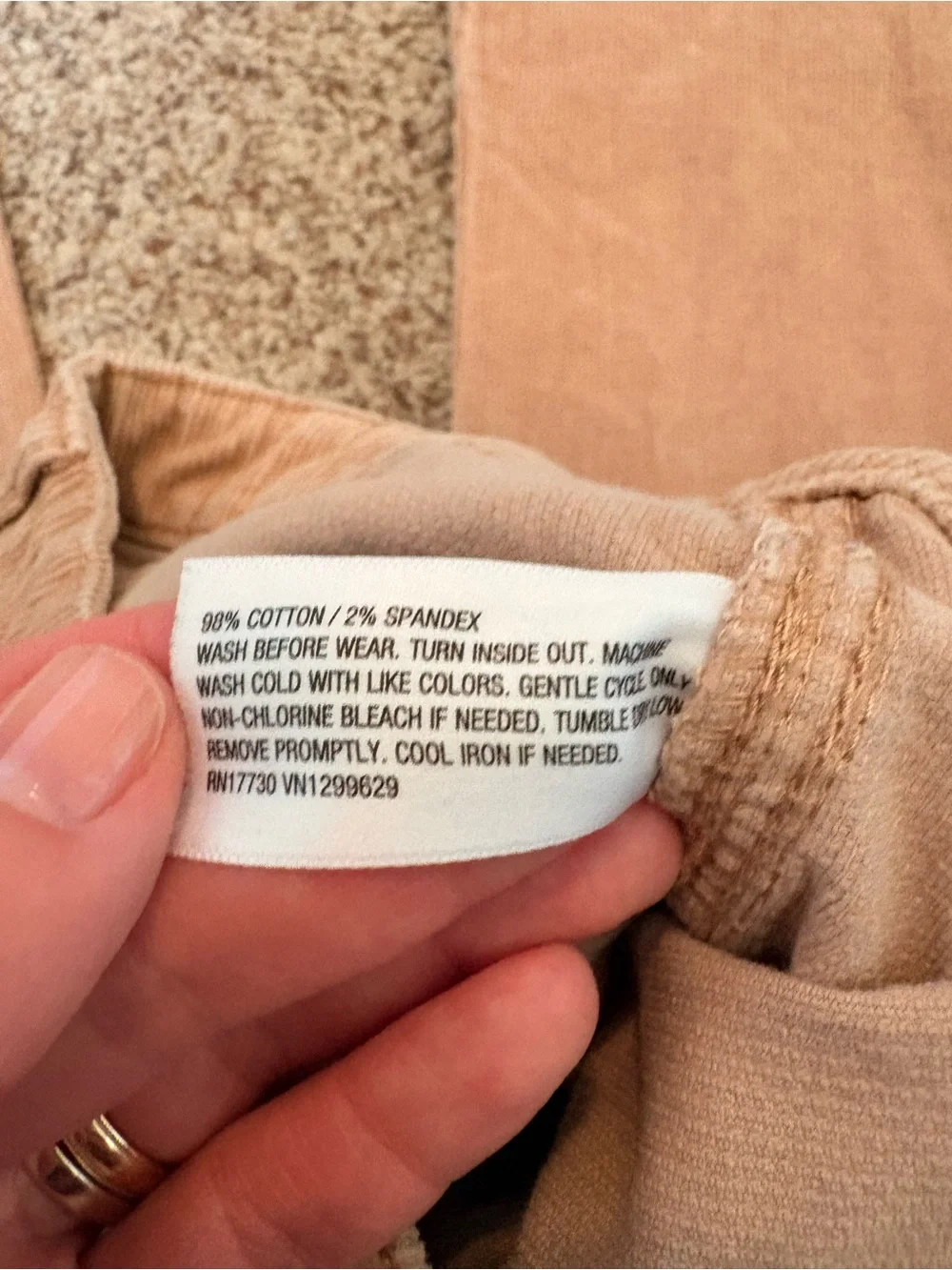 art class Kids Corduroy Utility Pants in Khaki